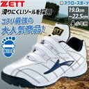 野球 少年野球 ゼット 限定 少年用 野球 少年野球 アップシューズ 一般 トレーニングシューズ メンズ マジックテープ トレシュー ジュニア 少年 練習 BSR8017C 靴 野球部 ZETT 野球用品 スワロースポーツ