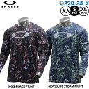 \19.20日連続ポイントセール/ オークリー ウェア tシャツ 野球 ウエア トップス 吸汗速乾 トレーニング 長袖 グラフィック Tシャツ STRIKING...