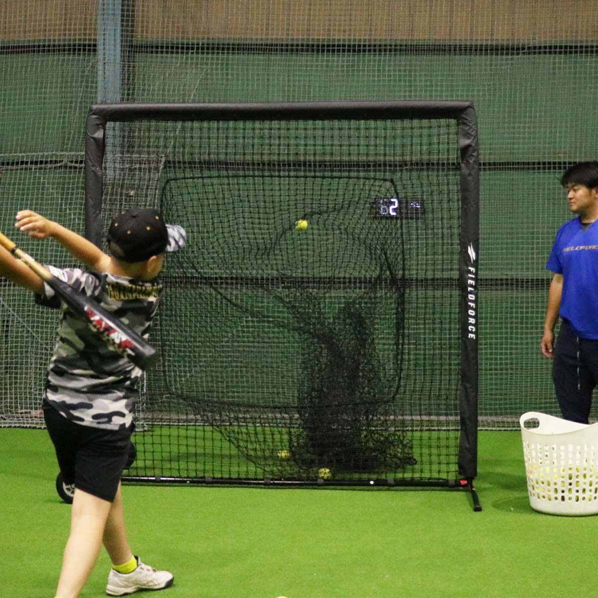 野球 フィールドフォース トレーニング ティーバッティング用ネット FBNT-2023WT F...