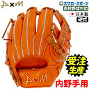 \1日(月)ポイント5倍対象/ 【受注生産】注文から約1か月半〜2ヶ月後発送予定 野球 D×M ディーバイエム 硬式グローブ 高校野球対応 グラブ 内野手用 約...