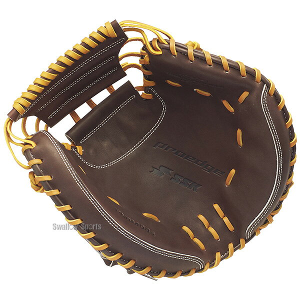 野球用品専門店スワロースポーツの野球 グローブ 軟式 SSK プロエッジ 軟式ミット キャッチャーミット 軟式用 捕手用 キャッチャー 大人用 一般用 軟式野球 草野球 PNBM044 エスエスケイ 野球用品スワロースポーツ｜アングル3