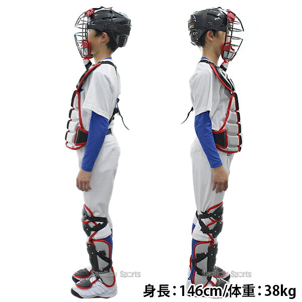 ＼15日:5%OFF＋P5倍／ 野球 ゼット キャッチャー防具 少年用 ジュニア用 捕手用 キ...
