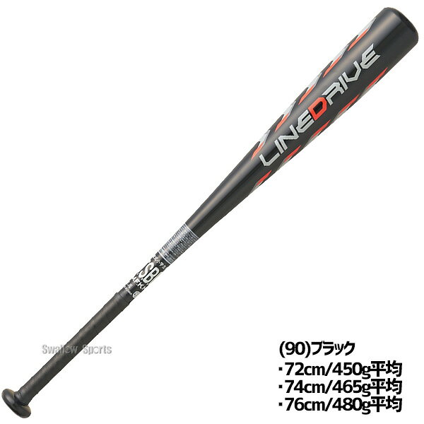 野球用品専門店スワロースポーツの野球 SSK バット 軟式金属バット 軟式野球 軟式用 ミドルバランス ラインドライブ 72cm 74cm 76cm 少年用 ジュニア用 子供用 SBB5082 エスエスケイ 野球用品スワロースポーツ｜アングル2