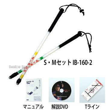 【あす楽対応】 久保田スラッガー なげる〜ん S・Mセット IB-160-2 打撃練習用品 野球部 野球用品 スワロースポーツ