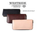 WESTRIDE(ウエストライド) WESTRIDE LONG ZIP WALLET 3Color ロングジップウオレット【送料無料】アメカジ 長財布 ファスナー付き ブラック タン ブラウン レザー 革財布(4)