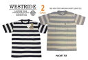 ウエストライド(WESTRIDE)CAROLINA SHORT SLEEVE TEE 2色 ポケットTEE