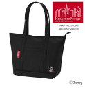 MANHATTAN PORTAGE(マンハッタンポーテージ) チェリー ヒル トート バッグ (MD) ディズニー ミッキー 21 CHERRY HILL TOTE BAG (MD) DISNEY MICKEY 21 ブラック 1306Z-MIC-21