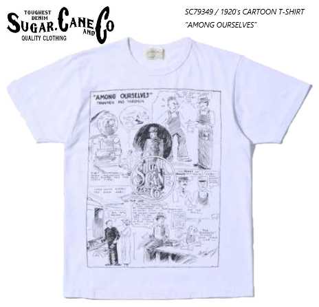 奬(Sugarcane)SC793491920's CARTOON T-SHIRT AMONG OURSELVESɡȥTEE