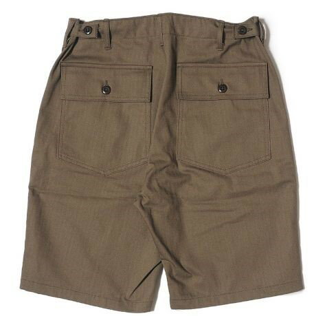 ウェアハウス(WAREHOUSE)Lot1218MILITARYHERRINGBONESHORTS ミニタリー　ヘリンボーン　チノパン　ショートパンツ【送料無料】ハーフパンツ