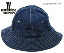 ウェアハウス(WAREHOUSE)Lot 5200 DENIM ARMY HAT デニムアーミーハット5200