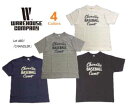 ウェアハウス(WAREHOUSE)Lot4601CHANDLER プリントTシャツ 4色