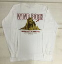 ウイングロック(Wingrock) No.019　ROCKFACE長袖TEEシャツ・ロングスリーブ‐WHITE-　アメカジ　ヴィンテージ 長袖TEEシャツ　デットストック