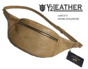 Y2LEATHER(Cc[U[) PERSIMMON TANNING DYED HORSE(KAKISIBU DYED HORSE) SHOULDER@BAG