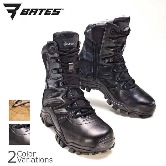 【全品ポイント5倍★5月23日20：00～5月30日1：59まで！】BATES（ベイツ）DELTA-8 SIDE ZIP GORE-TEX デルタエイト タクティカル ブーツ サイドジップ 【中田商店】 BA-2368/2369