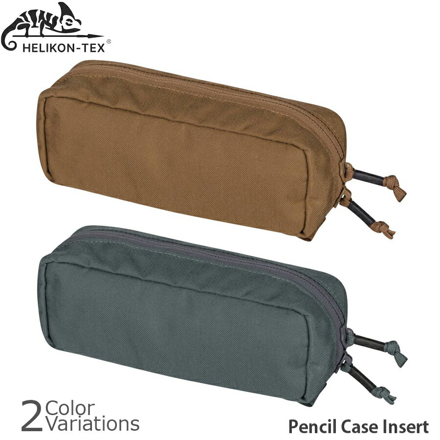 Helikon-TexのPencil Case Insert は、Versatile Insert Systemシリーズのベルクロ対応ペンシルポーチです。面ファスナー（ベルクロ）などが内装されたバッグ類に取り付けることができます。各ペンシル収納部はエラスティックバンドで固定出来ます。 商品名 HELIKON-TEX(ヘリコンテックス) Pencil Case Insert ペンシル ケース インサート 【メール便】 サイズ ONESIZE カラー COYOTE(コヨーテ)/SHADOW-GREY(シャドウグレイ) 素材 コーデュラナイロン 生産国 ベトナム 注意事項 ●多店舗と在庫を共有しており、注文のタイミングにより売切れとなってしまう場合がございます。 ●お客様のご覧になっている環境により、商品の色が違う場合がございます。 ●商品によっては、サイズ数値に若干の誤差が生じる場合がございます。 　以上、ご了承よろしくお願い致します。 COMPETITION MultiGun Rig コンペティション マルチガン リグ【中田商店】 この商品をみる FOXTROT MK2 BELT RIG フォックス トロット ベルト リグ この商品をみる MOLLE ADAPTER INSERT 2 モール アダプター インサート 【レターパックライト】 この商品をみる MOLLE ADAPTER INSERT 3 モール アダプター インサート 【レターパックライト】 この商品をみる PISTOL HOLDER INSERT ピストル ホルダー インサート 【メール便】 この商品をみる TRIPLE ELASTIC INSERT トリプル エラスティック インサート 【レターパックライト】 この商品をみる