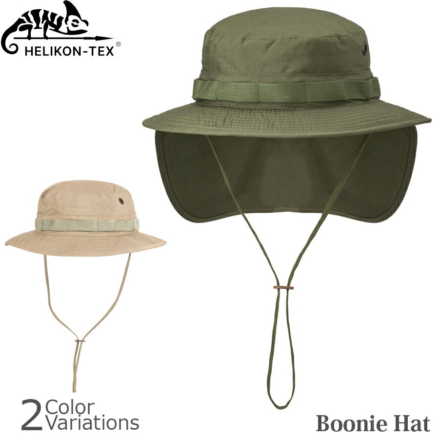 樂天商城 - 【P5倍】HELIKON-TEX(ヘリコンテックス) BOONIE HAT ブーニーハット ネックカバー付き 【メール便】【P5倍★5月9日20：00〜16日1：59まで！】