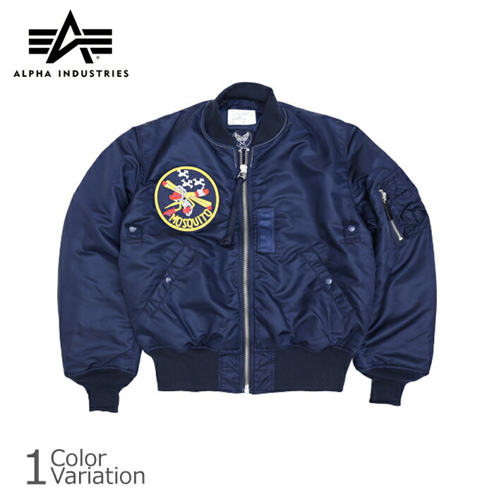 ALPHA INDUSTRIES INC.（アルファインダストリーズ） TYPE B-15C (MOD) KOREAN WAR REPLICA 第五空軍 MOSQUITOパッチ付き  AL-432-P