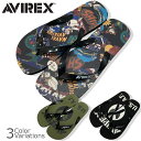 【全品P5倍★5月9日20:00〜5月16日1:59まで!】AVIREX(アビレックス) ビーチサンダル