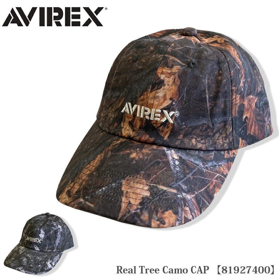 【全品P5倍】AVIREX(アビレックス) REAL TREE CAP 81927400【全品P5倍！10月4日20:...