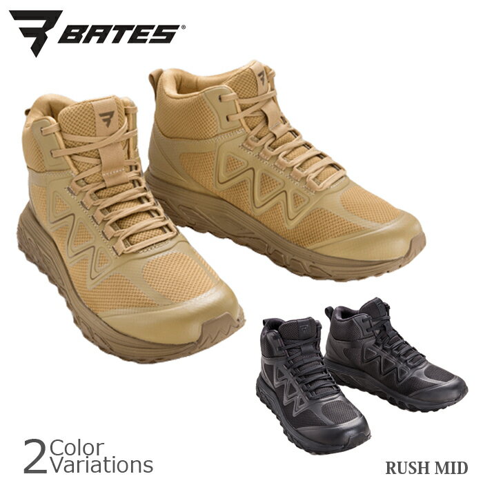 【ポイント5倍★5月9日20：00～5月16日1：59まで！】BATES（ベイツ） RUSH MID 【中田商店】 BA1040/1042