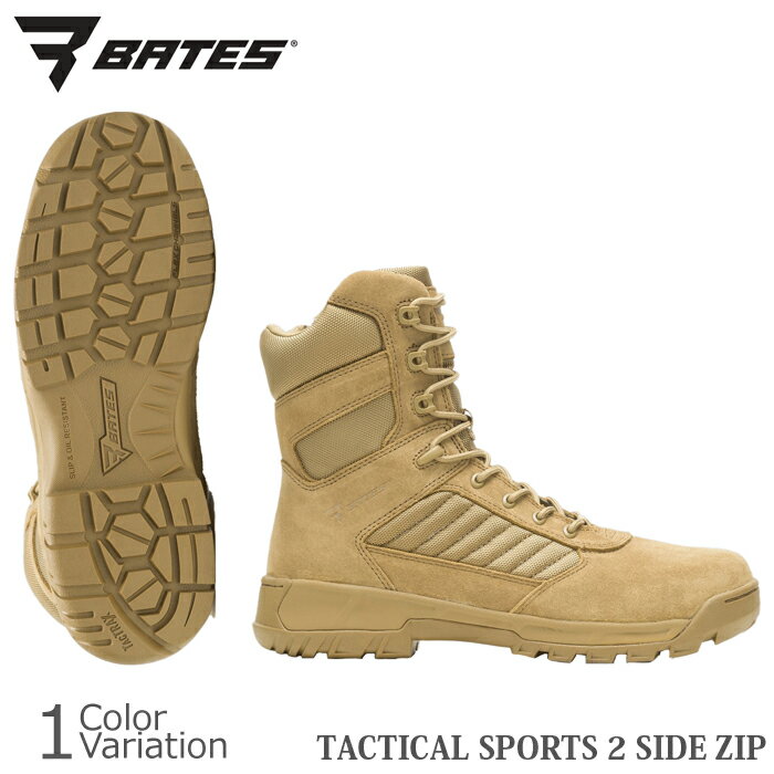 楽天スワット楽天市場店BATES（ベイツ） TACTICAL SPORTS 2 SIDE ZIP 【中田商店】 BA-3181