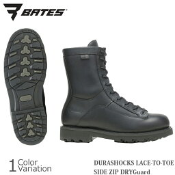 【ポイント全品10倍★5月1日限定！】BATES（ベイツ） DURASHOCKS 8inch LACE-TO-TOE SIDE ZIP "DRYGuard" BA-3136