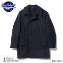 Buzz Rickson's(バズリクソンズ) PEA-COAT “LONG MODEL WOOL LINING NAVAL CLOTHING FACTORY” BR14146(4)