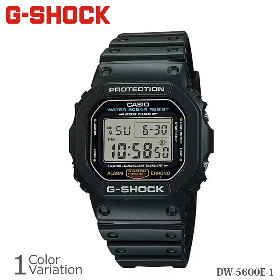 CASIO（カシオ） G-SHOCK DW-5600E-1 【正