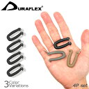 【全品P5倍★お買い物マラソン7月19日20:00~26日1:59まで!】DURAFLEX 1" U Shape Clip 4個セット 【メール便】