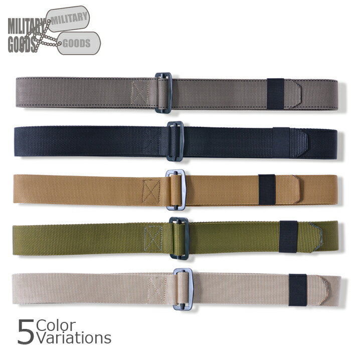 【ポイント5倍★5月9日20：00～5月16日1：59まで！】MILITARY GOODS（ミリタリーグッズ） SUSPENDER FACTORY BDU BELT パンツ ベルト 【メール便】