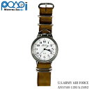MONTRE ROROI M.R.C. WATCH CO. WW2 REPLICA U.S.ARMY AIR FORCE AN5740 12H 懐中時計 白文字盤 12時間時計 A-2492(2)