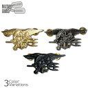 【全品ポイント5倍★4月24日20：00～4月27日09：59まで！】MILITARY GOODS（ミリタリーグッズ） U.S.NAVY SEALS PIN BADGE シールズ ピンバッヂ レプリカ 【メール便】