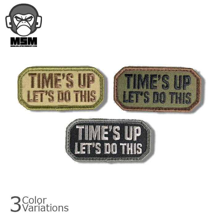 Mil Spec Monkey(ミルスペックモンキー) Times Up Morale Patch 