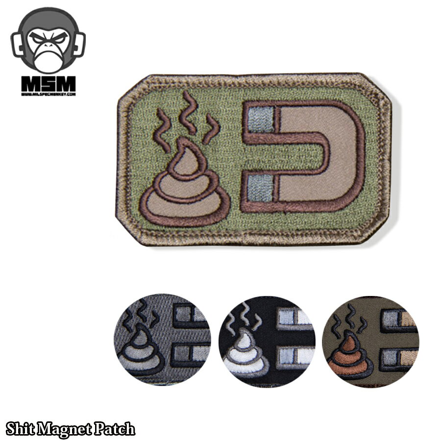 樂天商城 - 【P5倍】Mil Spec Monkey(ミルスペックモンキー) Shit Magnet Patch 【メール便】【P5倍★5月9日20：00〜16日1：59まで！】