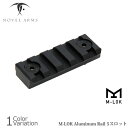 【全品P5倍★お買い物マラソン7月19日20:00~26日1:59まで!】NOVEL ARMS(ノーベルアームズ) M-LOK Aluminum Rail 5スロット NA-O-N-90【メール便】