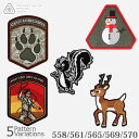 【全品P5倍★お買い物マラソン7月19日20:00~26日1:59まで!】PDW Morale Patch 【メール便】 558/561/565/569/570