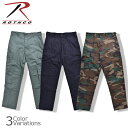 【全品P5倍★6月22日20:00~27日1:59まで!】ROTHCO(ロスコ) USタイプ BDU パンツ