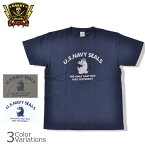 【ポイント全品10倍★5月1日限定！】SWAT ORIGINAL（スワットオリジナル） U.S.NAVY SEALS "THE ONLY EASY DAY WAS YESTERDAY" 半袖 T-SHIRT 海豹 【メール便】