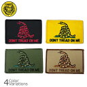 【全品P5倍★お買い物マラソン7月19日20:00~26日1:59まで!】タイガーエンブ DON'T TREAD ON ME 刺繍パッチ ミリタリーワッペン 【メール便】