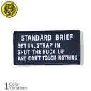 【全品P5倍★お買い物マラソン7月19日20:00~26日1:59まで!】タイガーエンブ "STANDARD BRIEF" PATCH 【メール便】