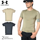 UNDER ARMOUR(アンダーアーマー) HEATGEAR COMP TEE ヒートギア コンプレッション 半袖 Tシャツ 【メール便】 #1216007