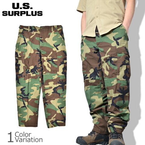 U.S SURPLUS（USサープラス） 米軍放出未使用品 BDU トラウザース パンツ 50/50