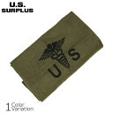 U.S SURPLUS（USサープラス） 米軍放出未使用品 ウール 毛布 MEDICAL 刺繍入り