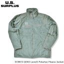 ySi|Cg5{42420F00`42709F59܂ŁIzU.S SURPLUSiUST[vXj ČRogpi ECWCS GEN3 Level3 Polartec Fleece Jacket |[ebN t[XWPbg