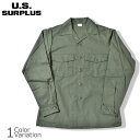 U.S SURPLUS（USサープラス） 米軍放出未使用品 80 039 s UTILITY SHIRTS ユーティリティー シャツ