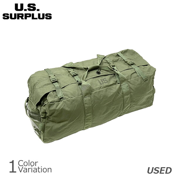 スワット楽天市場店の【全品P5倍★9月19日20:00〜9月24日1:59まで!】U.S SURPLUS(USサープラス) 米軍放出中古品 DUFFEL BAG 改良型ダッフルバッグ|詳細画像