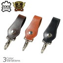 【全品ポイント5倍★4月24日20：00～4月27日09：59まで！】ZOOL LEATHER（ズールレザー） SWAT × ZOOL ダブルネーム キーフック レザー 1