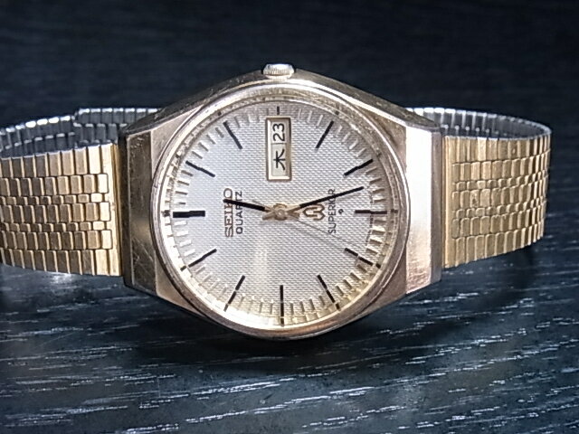 SEIKO SUPERIOR スーペリア　4883-8100 ゴールド 【中古】美品