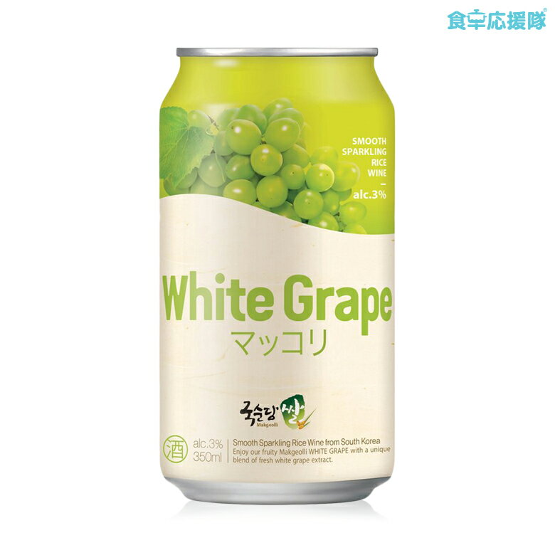 麹醇堂米マッコリ(缶)マスカット350ml