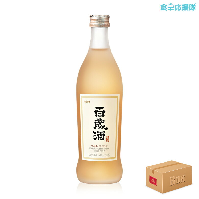 百歳酒 ベクセジュ 375mlx20本 (1BOX) 韓国リ